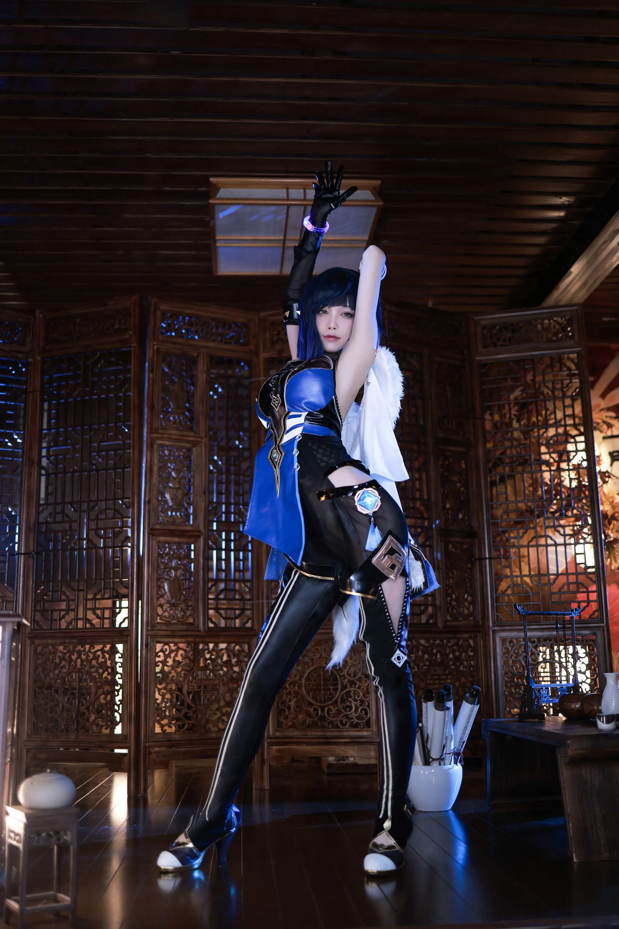 水淼Aqua – NO.117 夜兰 [98P]插图9